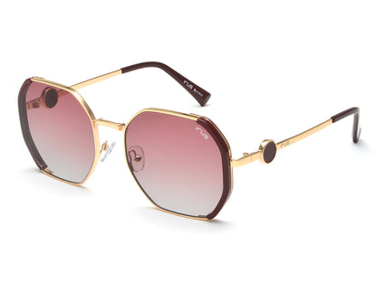 IRUS S1113 Hexagon Women Sunglasses