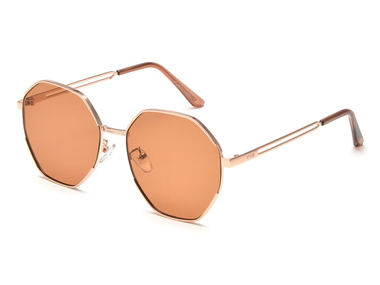 IRUS S1139 Women Hexagon Sunglasses