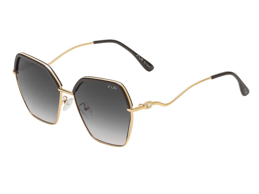 IRUS S1161 Women Hexagon Sunglasses
