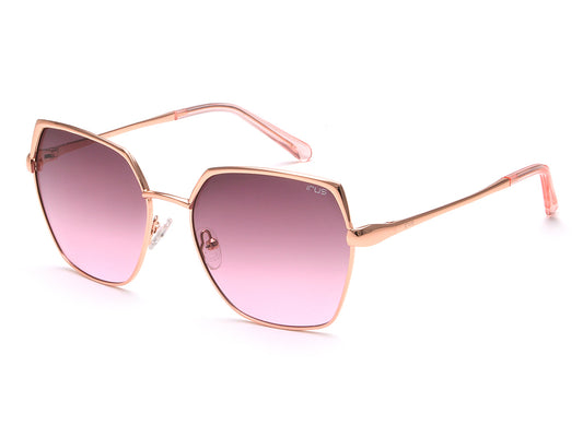 IRUS S1172 Women Hexagon Sunglasses