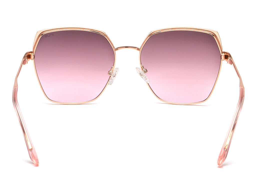 IRUS 1172 Women Hexagonal Sunglasses