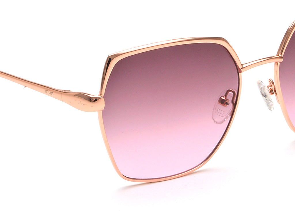 IRUS 1172 Women Hexagonal Sunglasses