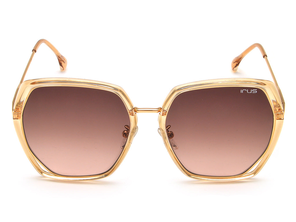 IRUS 1187 Women Hexagonal Sunglasses
