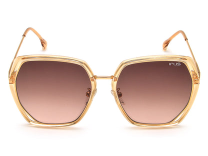 IRUS 1187 Women Hexagonal Sunglasses