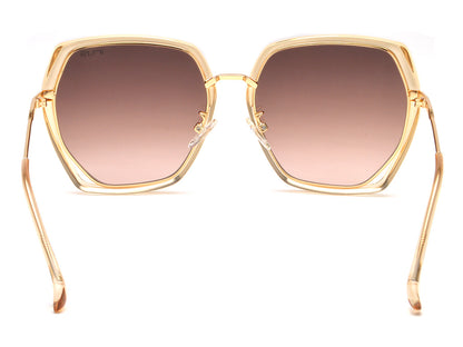 IRUS 1187 Women Hexagonal Sunglasses