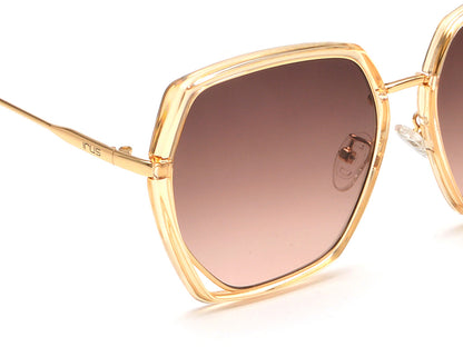 IRUS 1187 Women Hexagonal Sunglasses