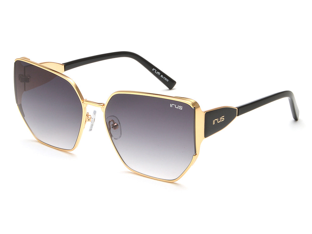 IRUS S1252 Women Hexagon Sunglasses