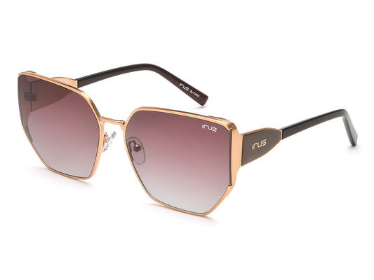 IRUS S1252 Women Hexagon Sunglasses