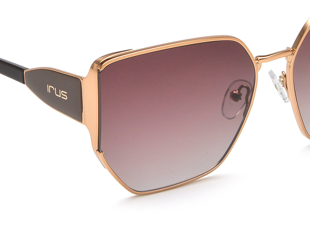 IRUS 1252 Women Hexagonal Sunglasses