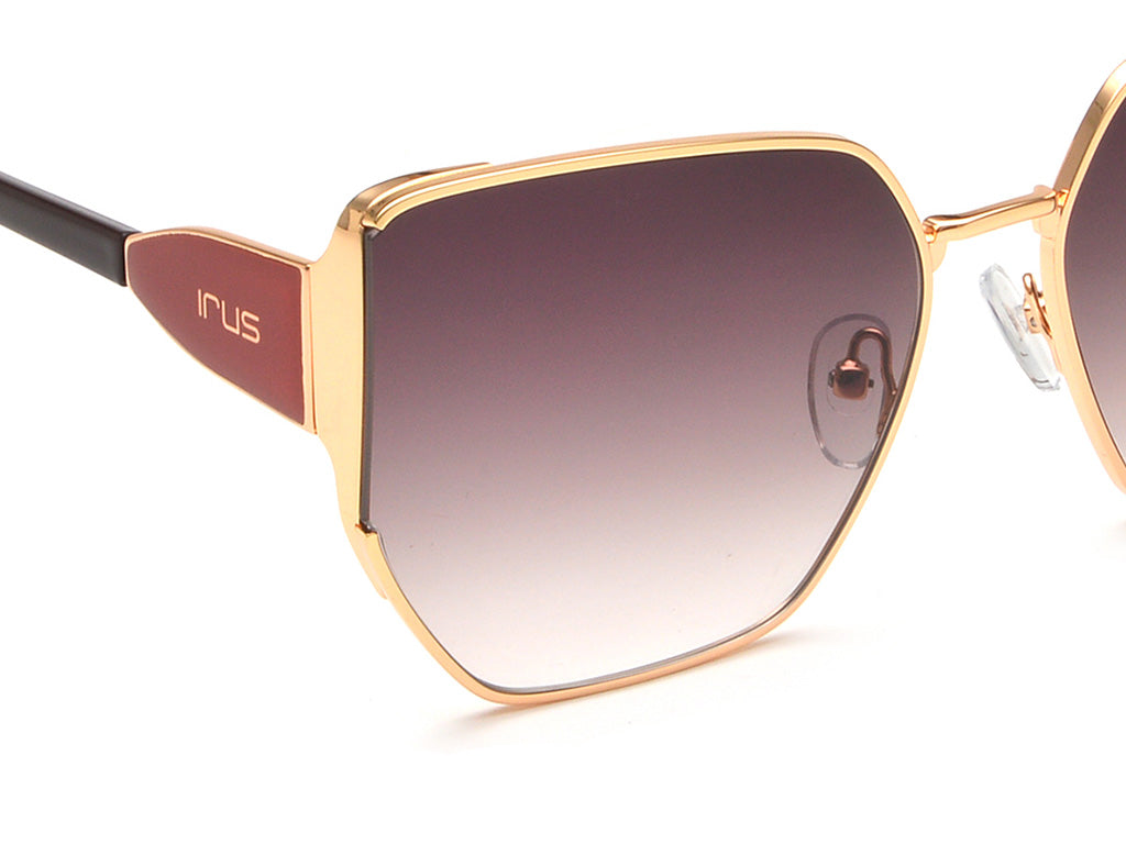 IRUS 1252 Women Hexagonal Sunglasses