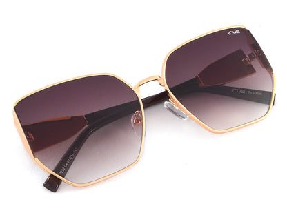 IRUS 1252 Women Hexagonal Sunglasses