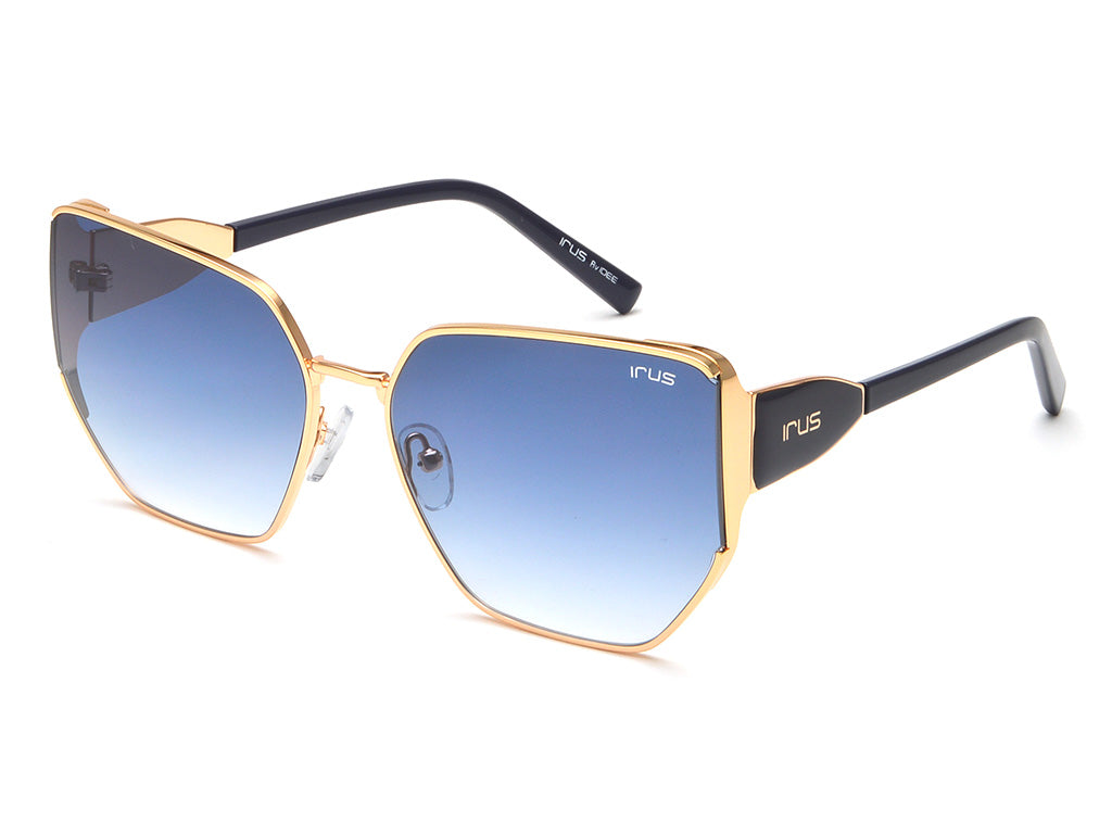 IRUS 1252 Women Hexagonal Sunglasses