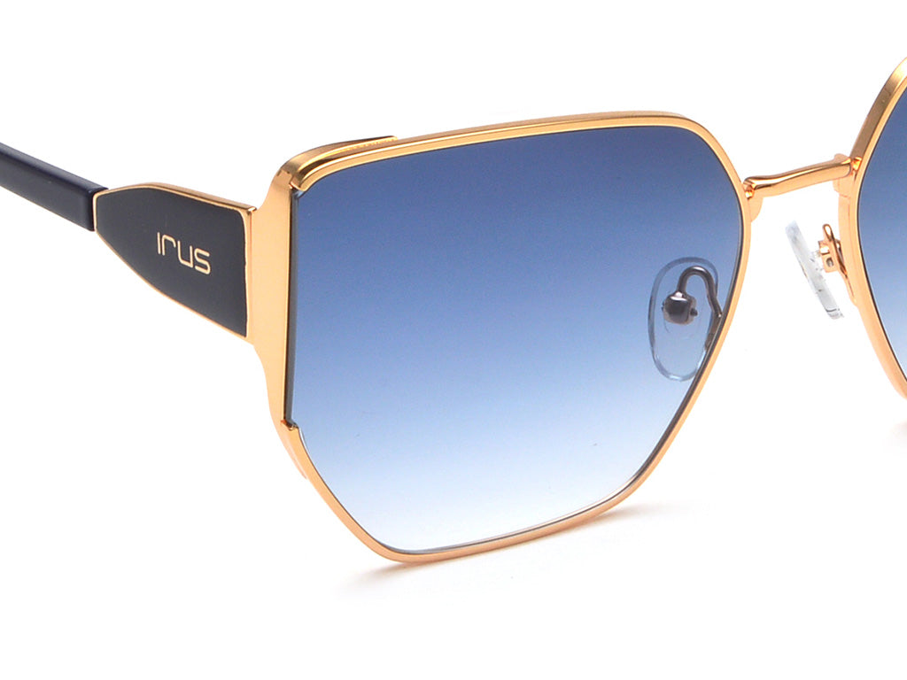IRUS 1252 Women Hexagonal Sunglasses