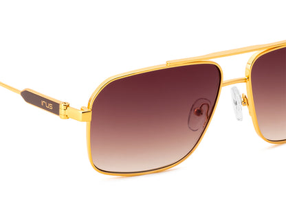 IRUS S1338 Square Men Sunglasses
