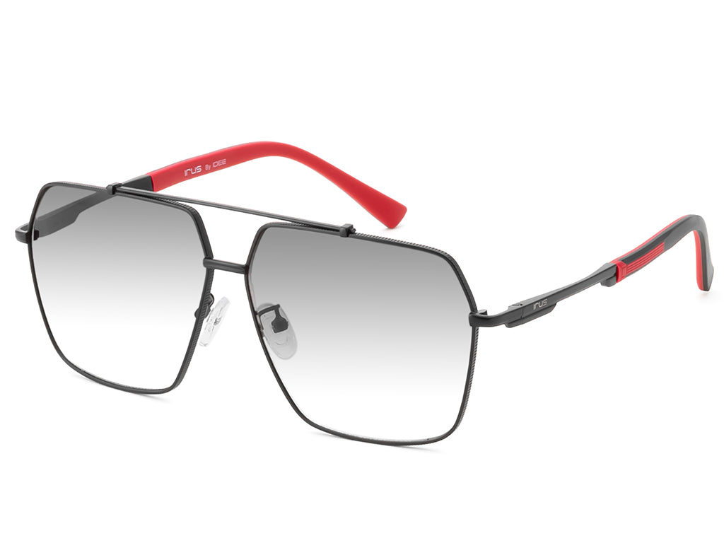 IRUS S1368 Men Hexagon Sunglasses