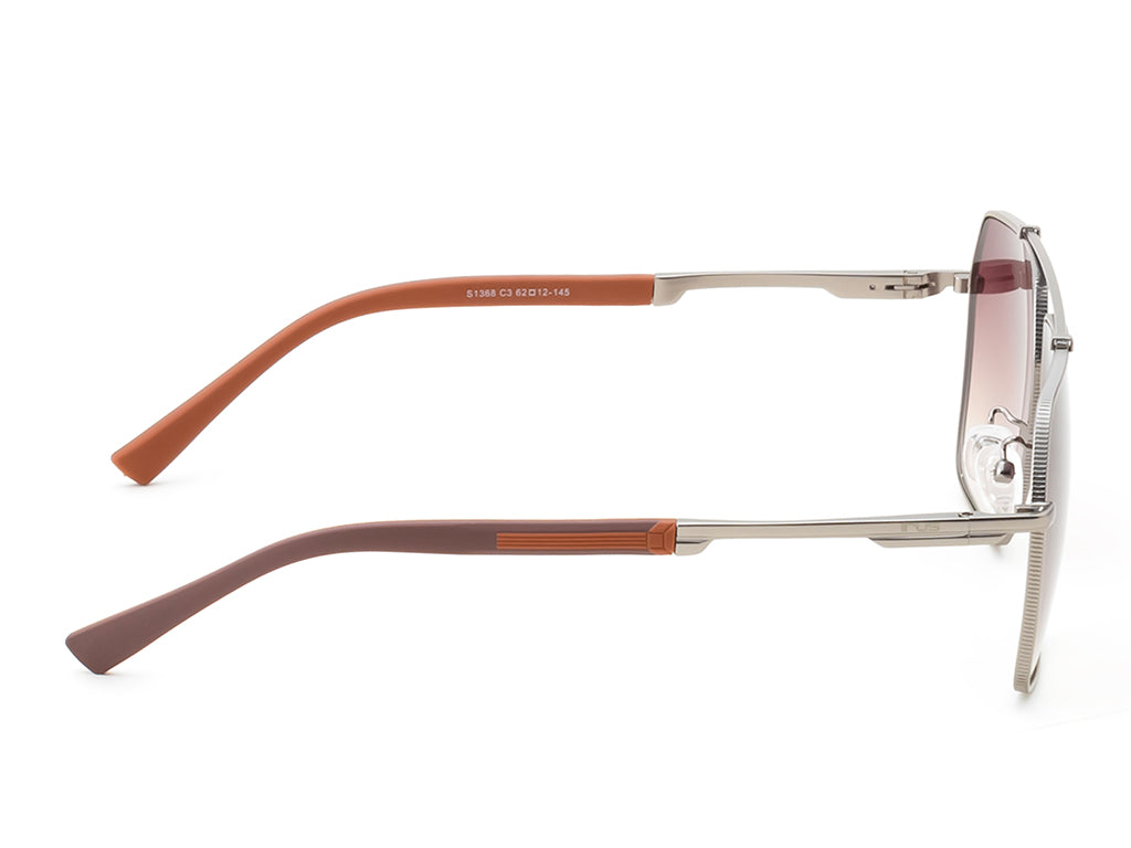 IRUS S1368 Men Hexagon Sunglasses