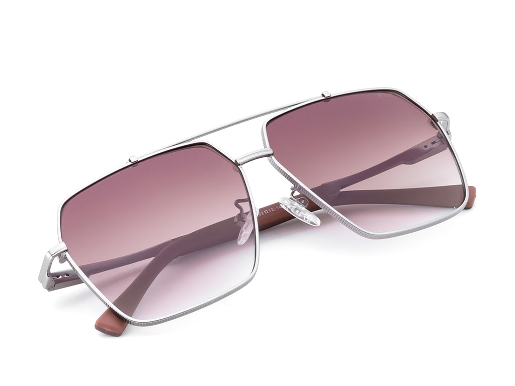 IRUS S1368 Men Hexagon Sunglasses