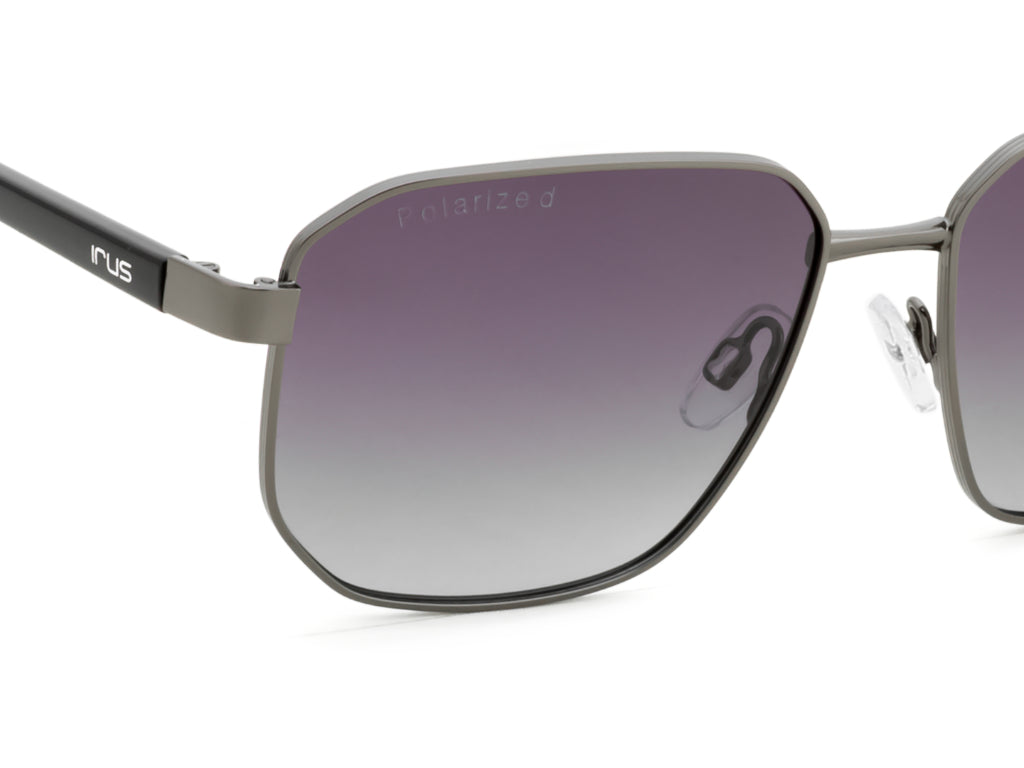 IRUS S1382 Men Square Sunglasses