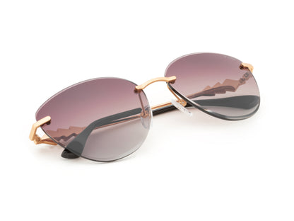 IRUS S1390 Women Oval Sunglasses