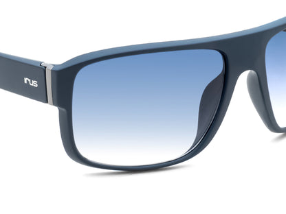 IRUS 1491 Unisex Rectangular Sunglasses