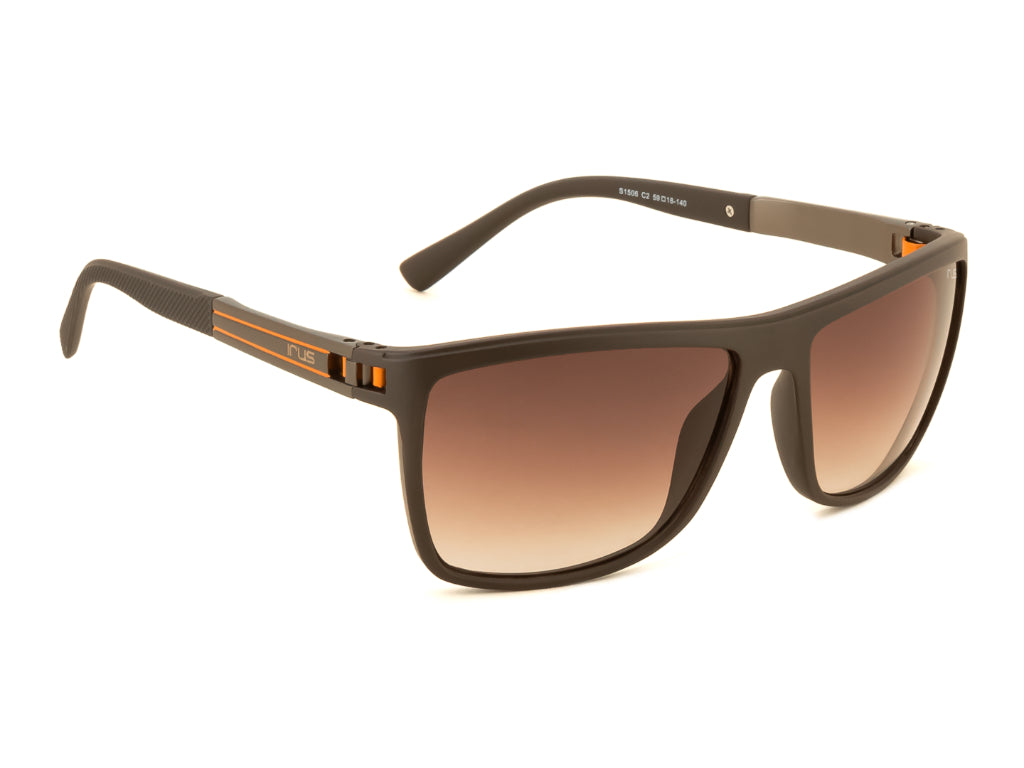 IRUS S1506 Men Rectangular Sunglasses