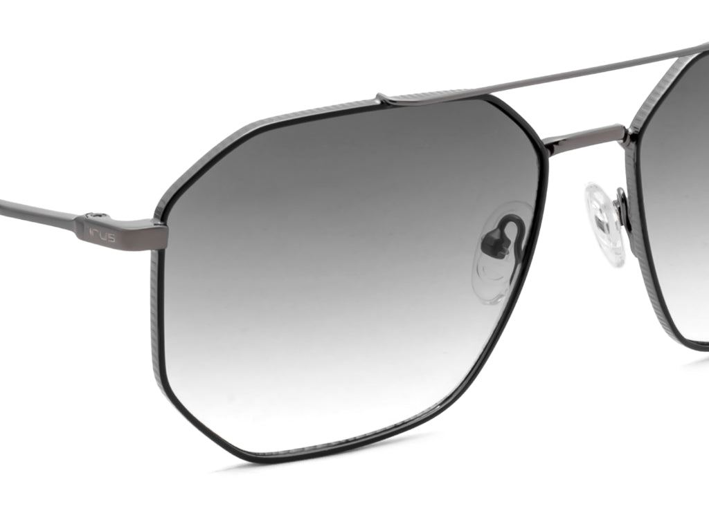 IRUS S1515 Men Hexagon Sunglasses