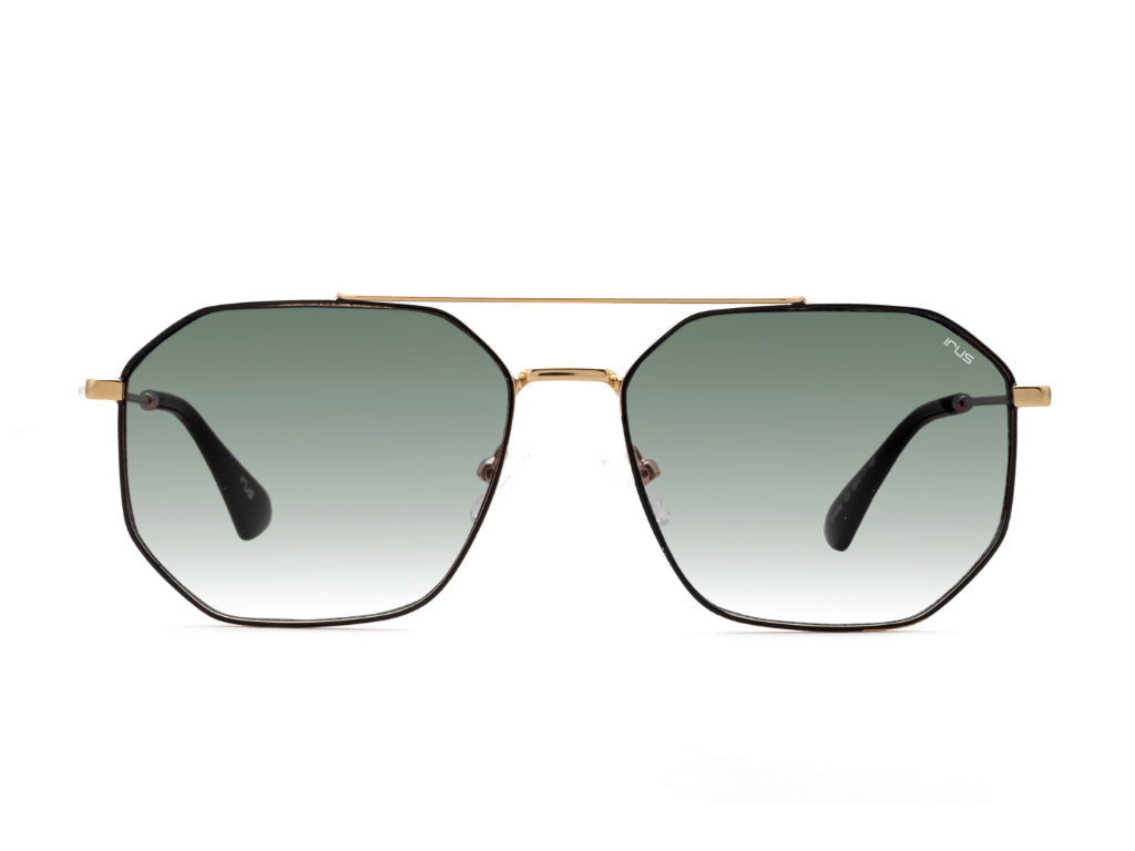 IRUS S1515 Men Hexagon Sunglasses