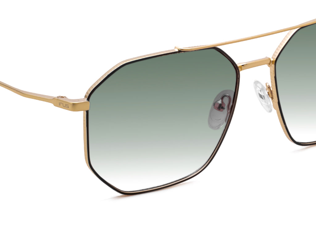 IRUS S1515 Men Hexagon Sunglasses