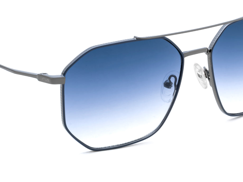 IRUS S1515 Men Hexagon Sunglasses