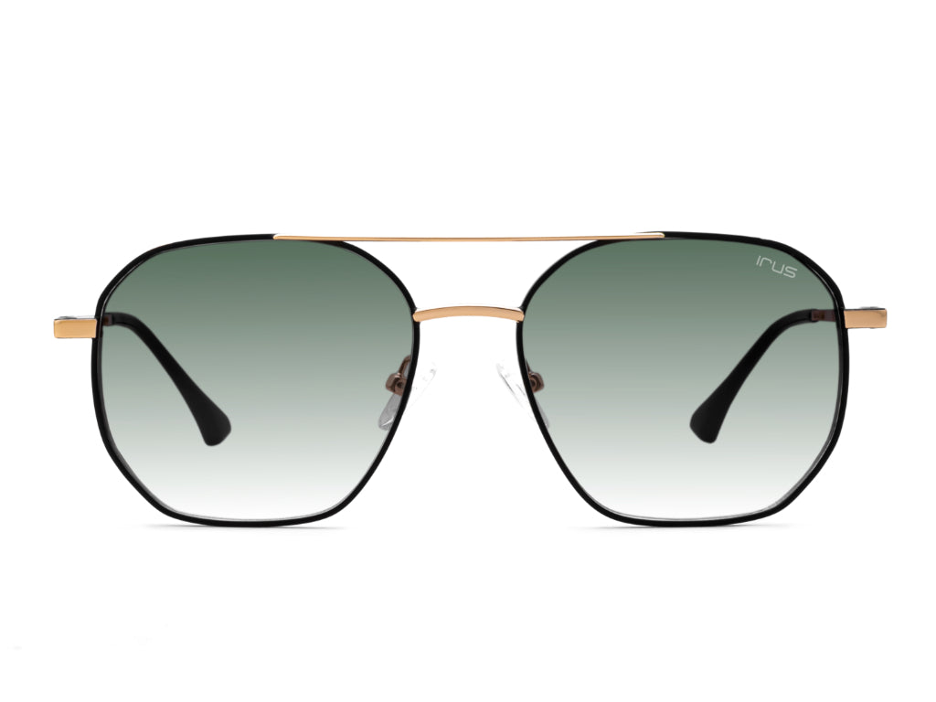 IRUS S1528 Men Hexagon Sunglasses