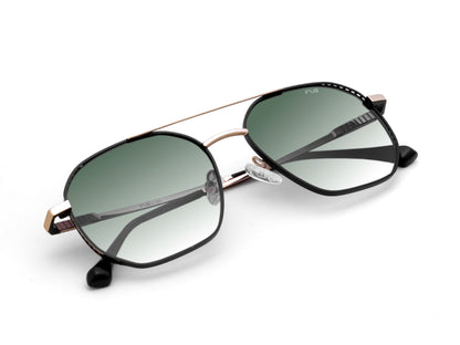 IRUS S1528 Men Hexagon Sunglasses