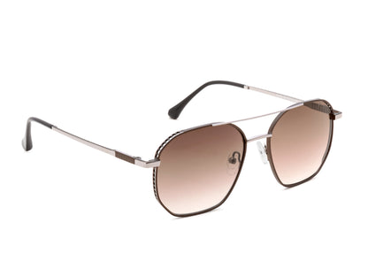 IRUS S1528 Men Hexagon Sunglasses