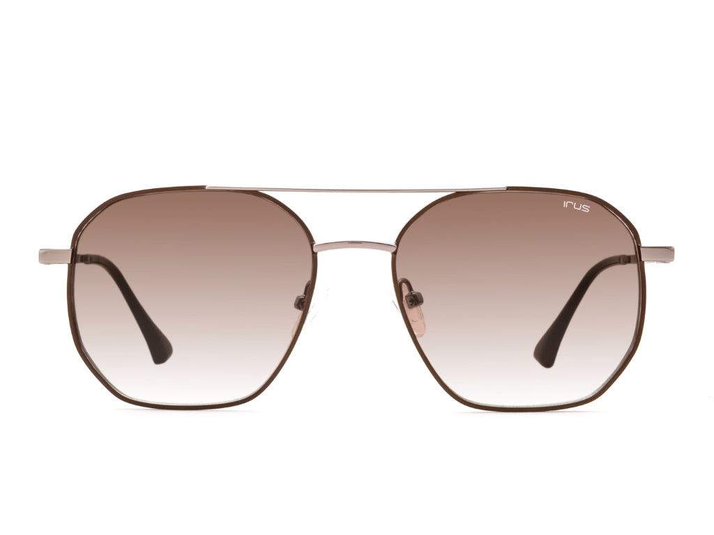 IRUS S1528 Men Hexagon Sunglasses