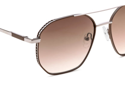IRUS S1528 Men Hexagon Sunglasses