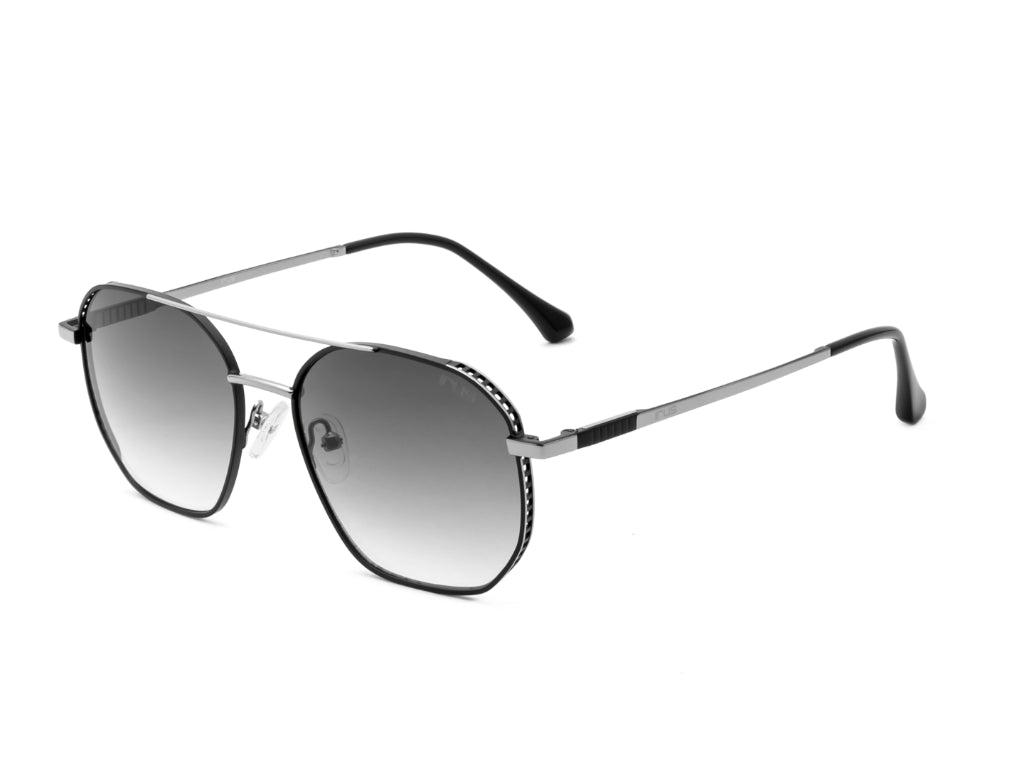 IRUS S1528 Men Hexagon Sunglasses
