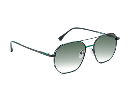 IRUS S1528 Men Hexagon Sunglasses