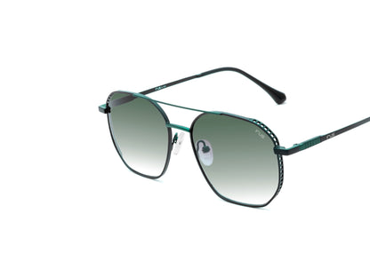 IRUS S1528 Men Hexagon Sunglasses