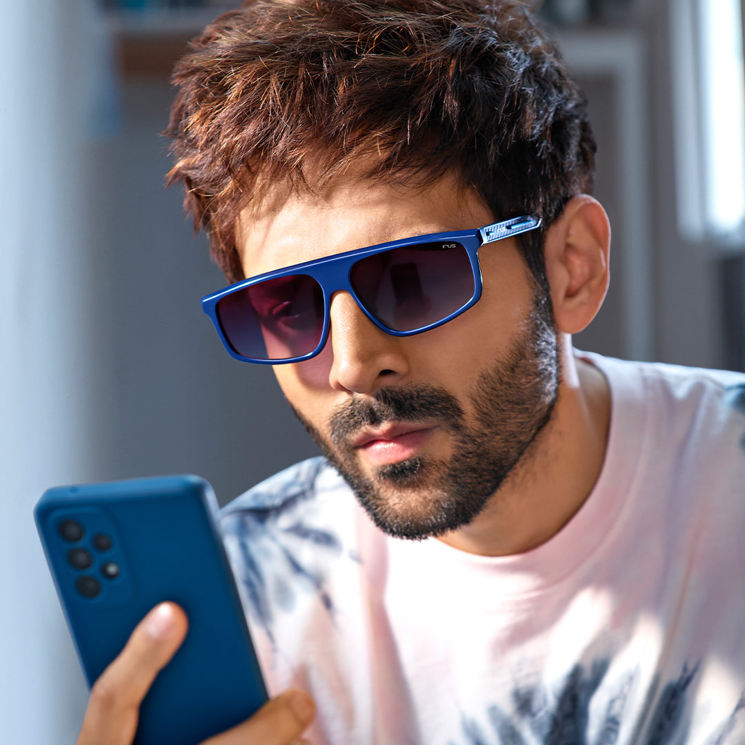 IRUS S1365 Rectangular Men Sunglasses