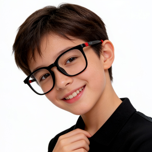 IRUS Y508 Boys Square Frames for Kids